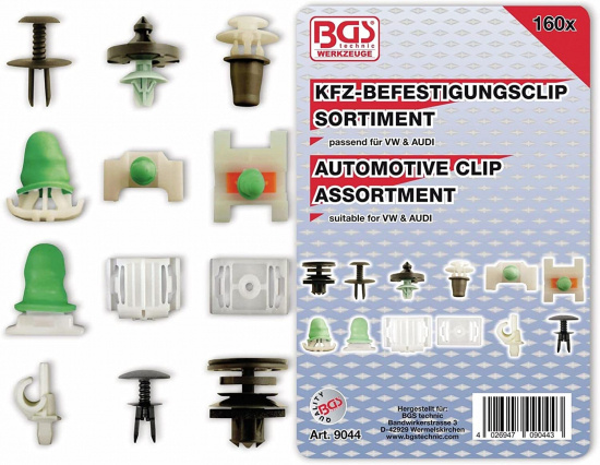  Sortiment f�r Audi, VW | 160 st