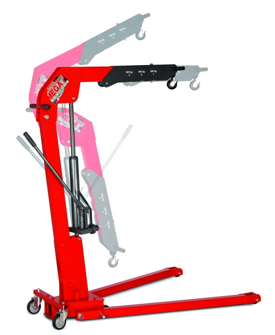Verkstadslyft f�llbar 500 kg, Mega