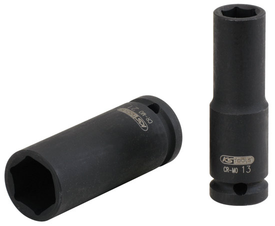Krafthylsa 6-kant l�ng 1/2tum, KSTOOLS