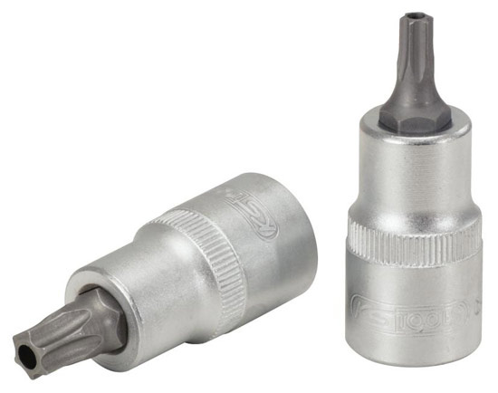 Hylsa Torx med h�l kort 1/2tum, KSTOOLS