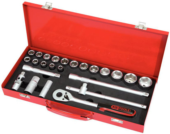 1/2tum Hylsnyckelsats 24 Delar  