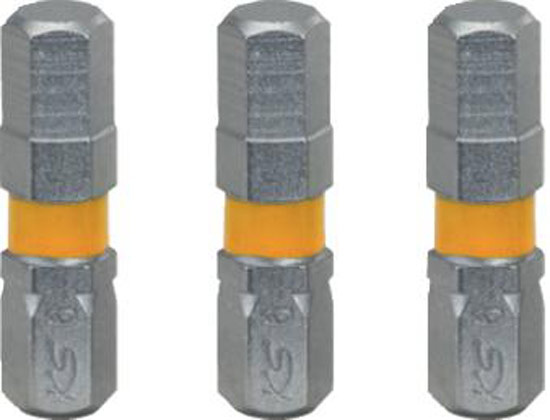 1/4tum Bits insex 3-pack 4 mm