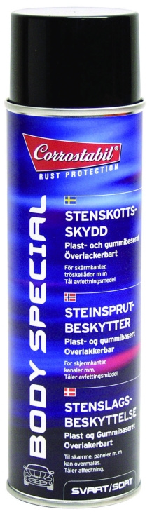 Body spray svart, Corrostabil