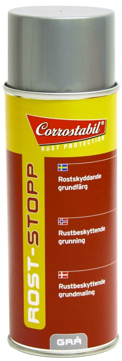 Rost Stop grundf�rg spray gr�, Corrostabil