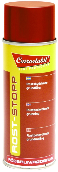 Rost Stop grundf�rg  spray r�dbrun, Corrostabil